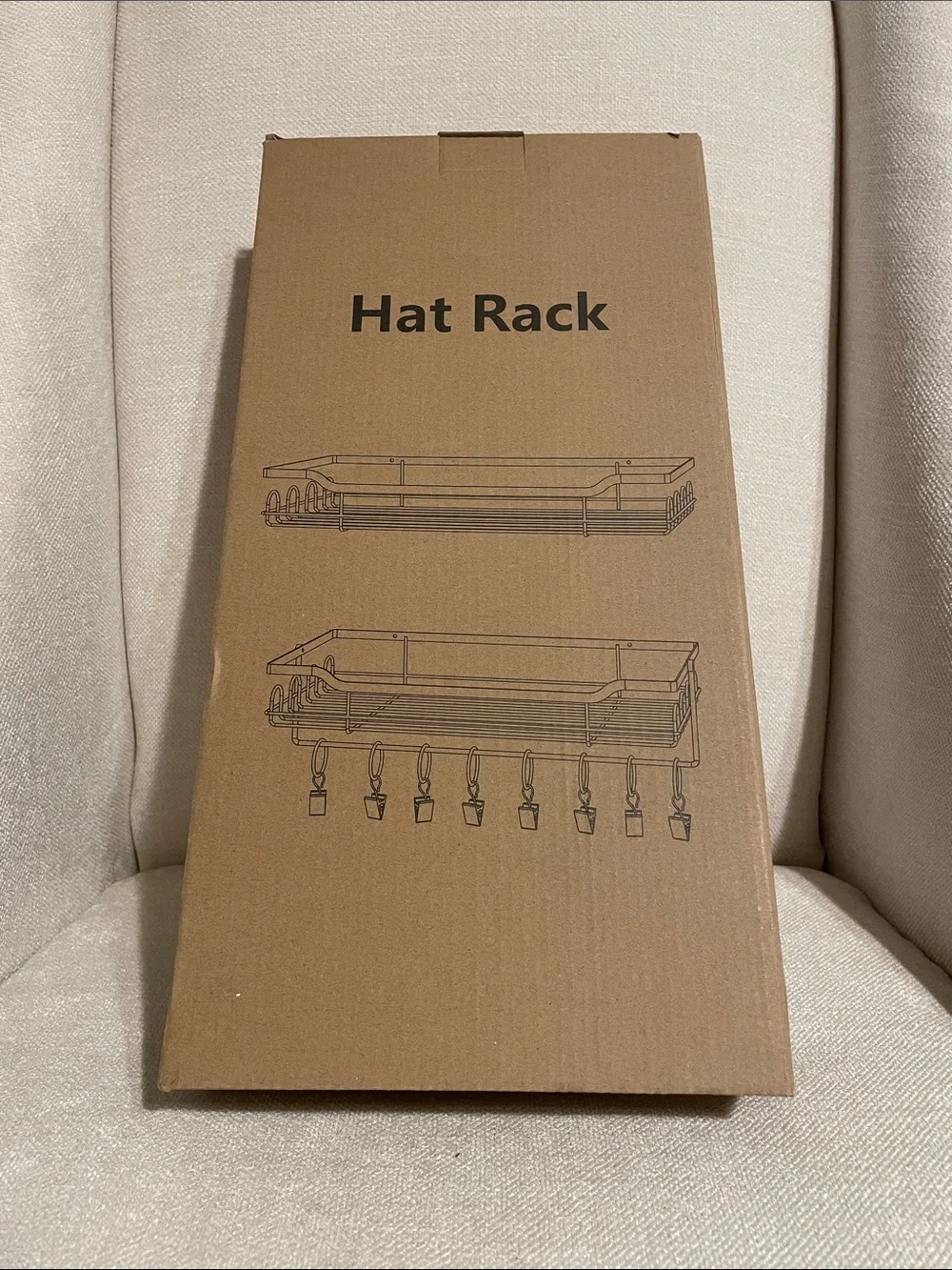 Over-the-Door Adjustable Metal Storage Rack - Black  **NEW IN BOX 📦